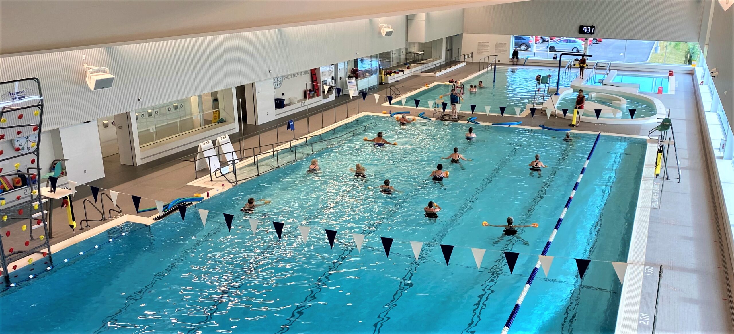 Aqua Fit class in the East Hants Aquatic Centre
